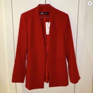 BNWT Zara Red Blazer